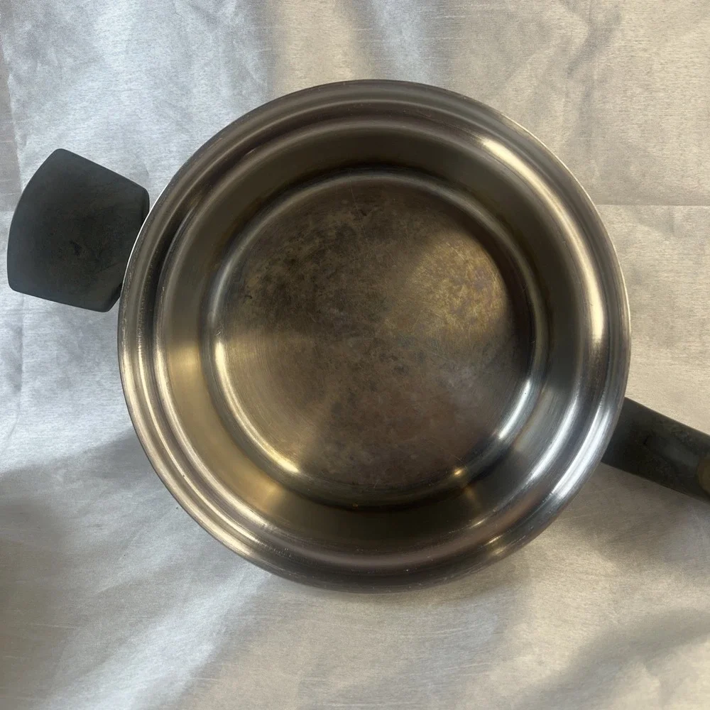 3pc Pro-Health Ultra 19-9-7P Magnetic Induction Core Saucepan Insert Lid 2qt